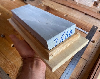 Large Cretan Whetstone: 2690 gr Oilstone Knife Sharpener