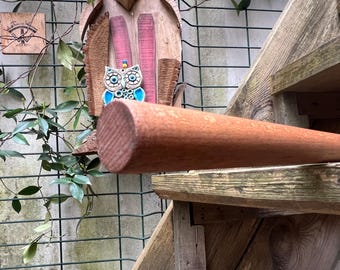 Handmade Beech Wood Aikido Jo - Japanese Samurai Training  120,5 cm