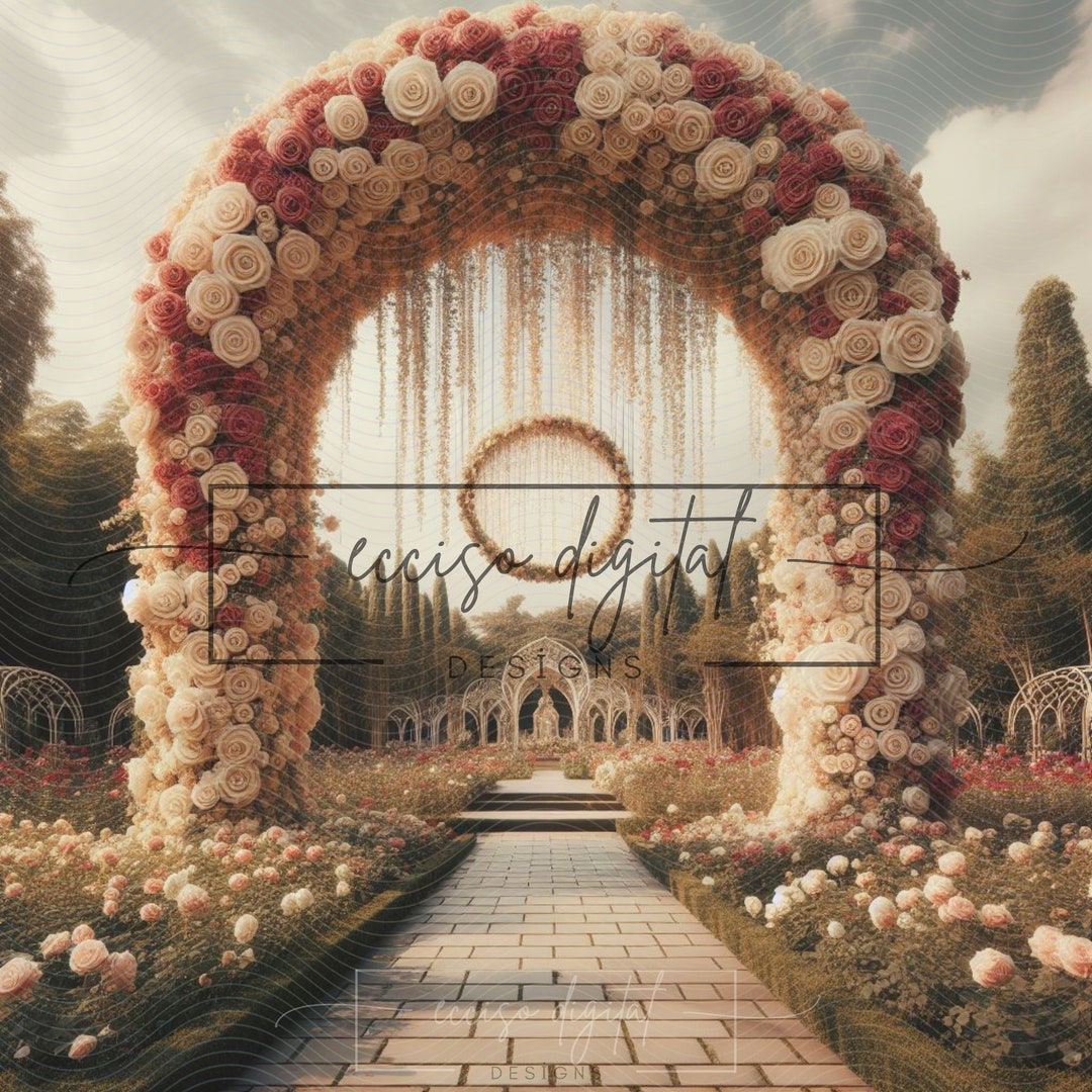 Arch Backdrop Examples Arch Background Photography Backdrop Floral Arch Backdrop - Etsy
