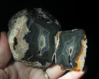 Agate from Cubuk town, Ankara City, Turkey, Achat, Agata, Turkish Agate, Turkey Agate, Gemstone, Mineral Stone, Türkiye