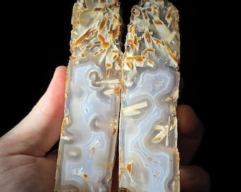 Stick Agate from Cubuk town, Ankara City, Turkey, Achat, Agata, Turkish Agate, Turkey Agate, Gemstone, Mineral Stone, Türkiye