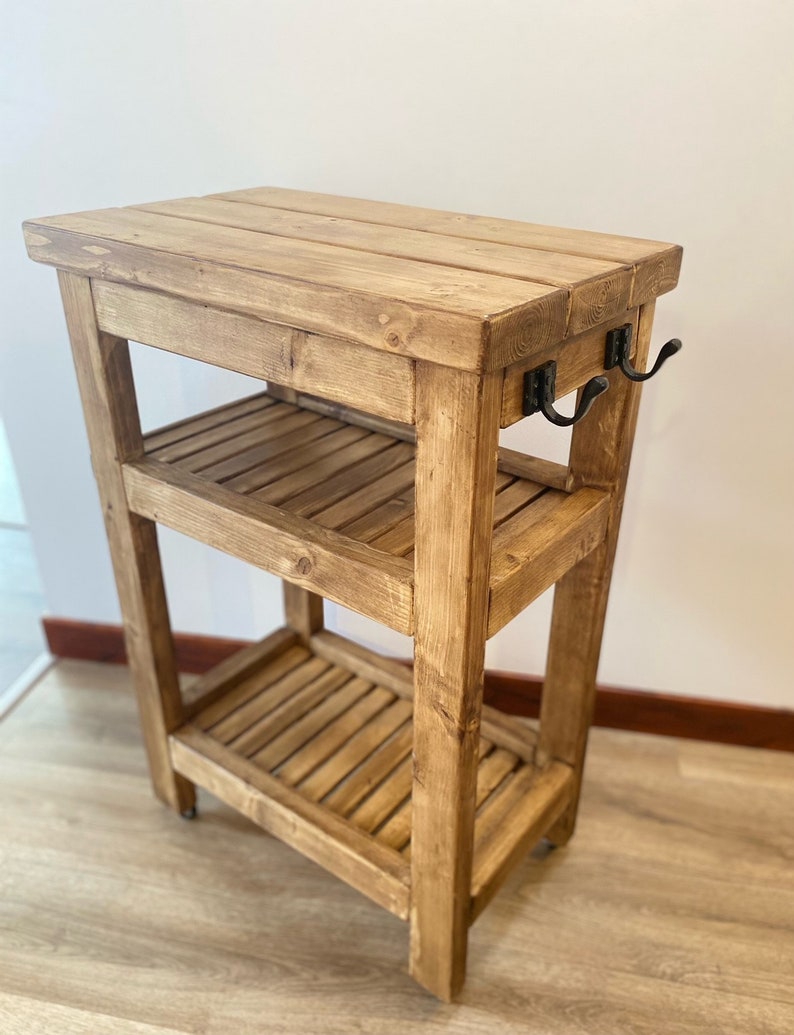 Small Kitchen Trolley Farmhouse image 2