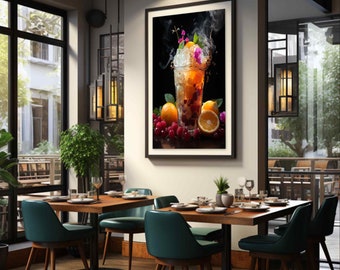 Food Photography Set of 8 High-Res Images - Seafoods, Sushi, Cheese Printables in 5 Frame Sizes - Gallery Set - Wall Arts - Digital Download