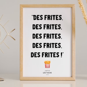 Cinema Poster - Les Tuche - Paper or Digital - With or Without Frame - Gift Idea for Birthday, Family, Father's Day, Grandmas, Grandpas, Christmas