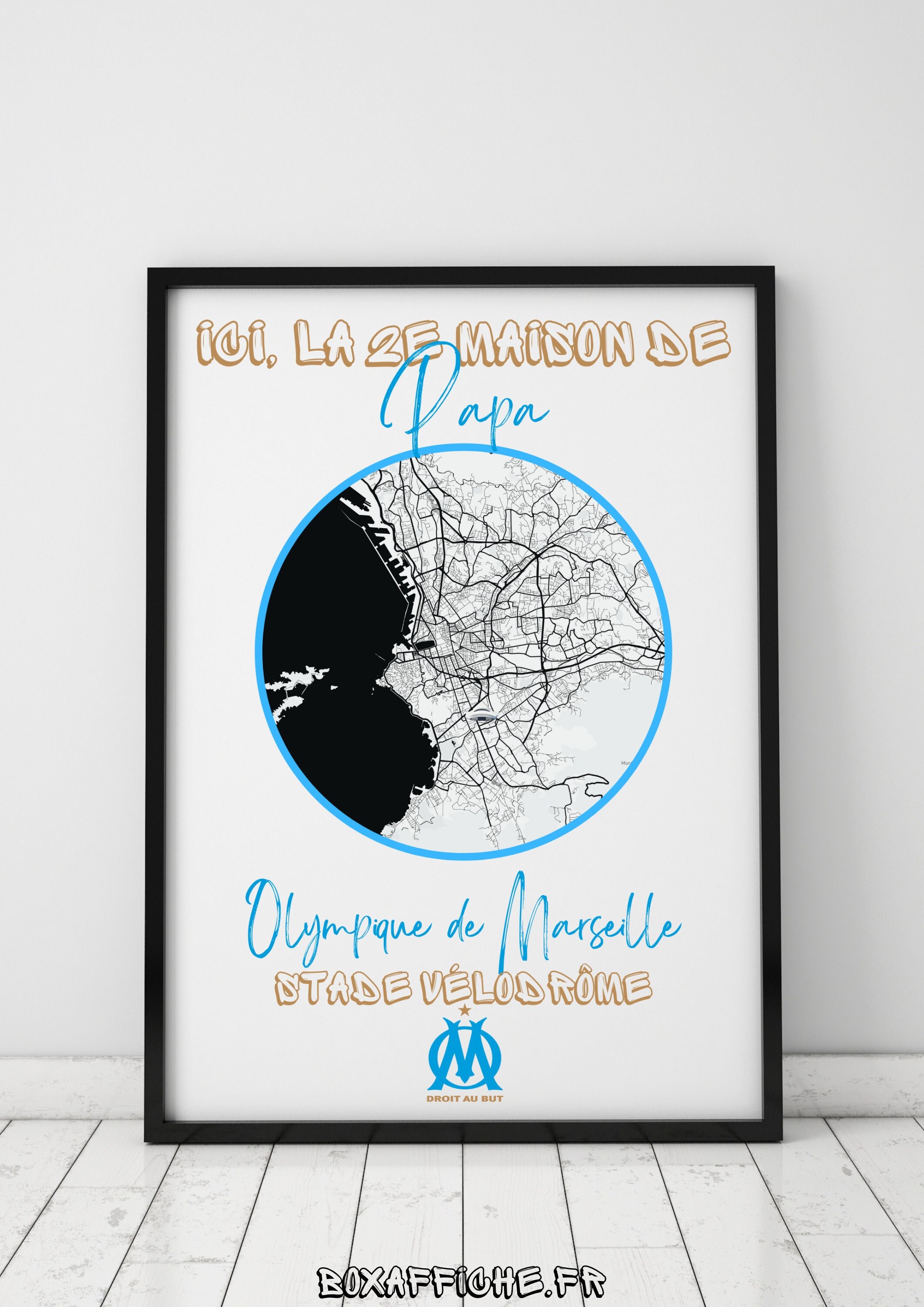 A Personnaliser-Affiche de Club Foot Pour Parrain Cousin Frère Sœur Marraine Tonton Copain Cousine P