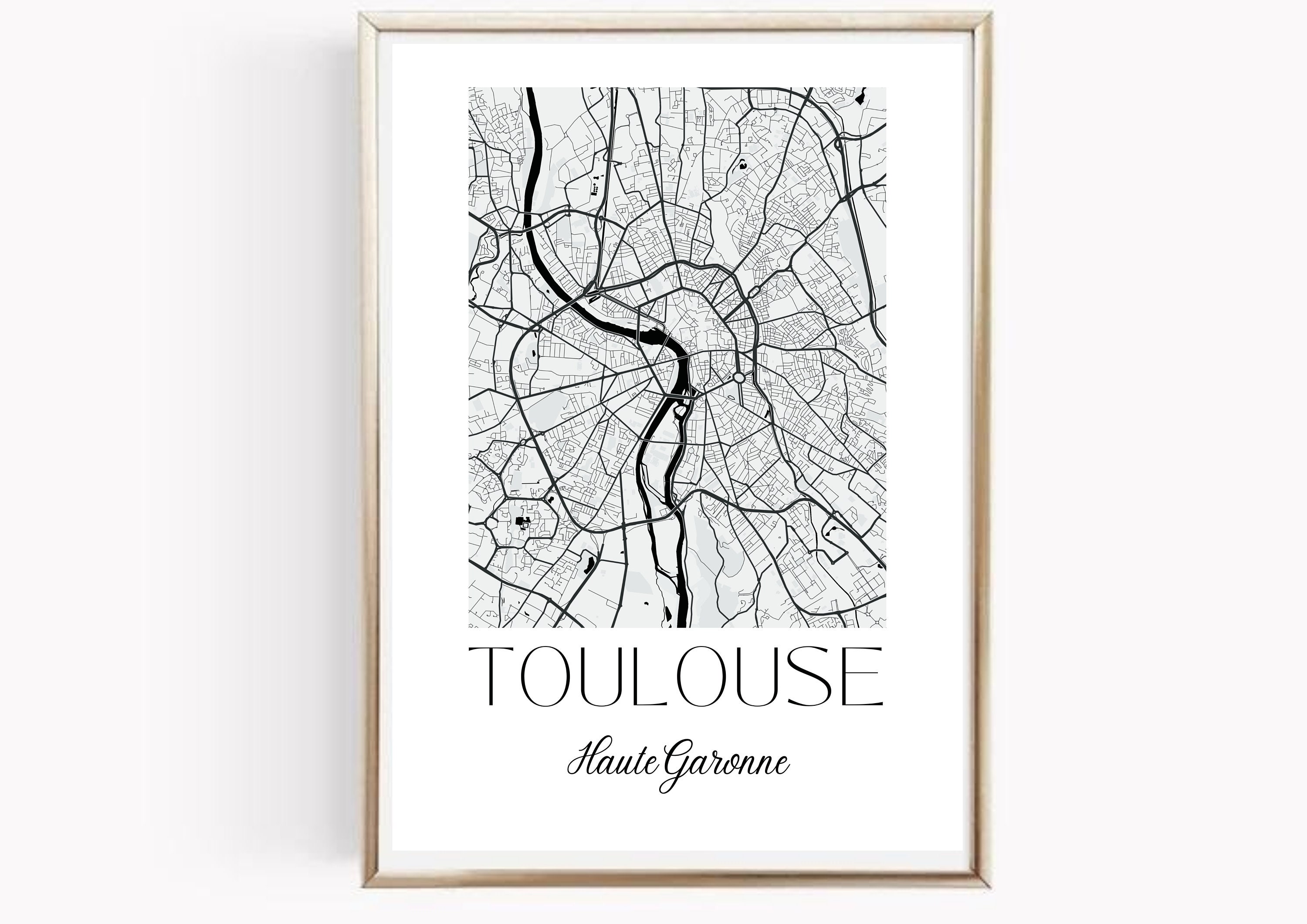 A Personnaliser Affiche Ville de Votre Choix - Idée Cadeau Fait Main