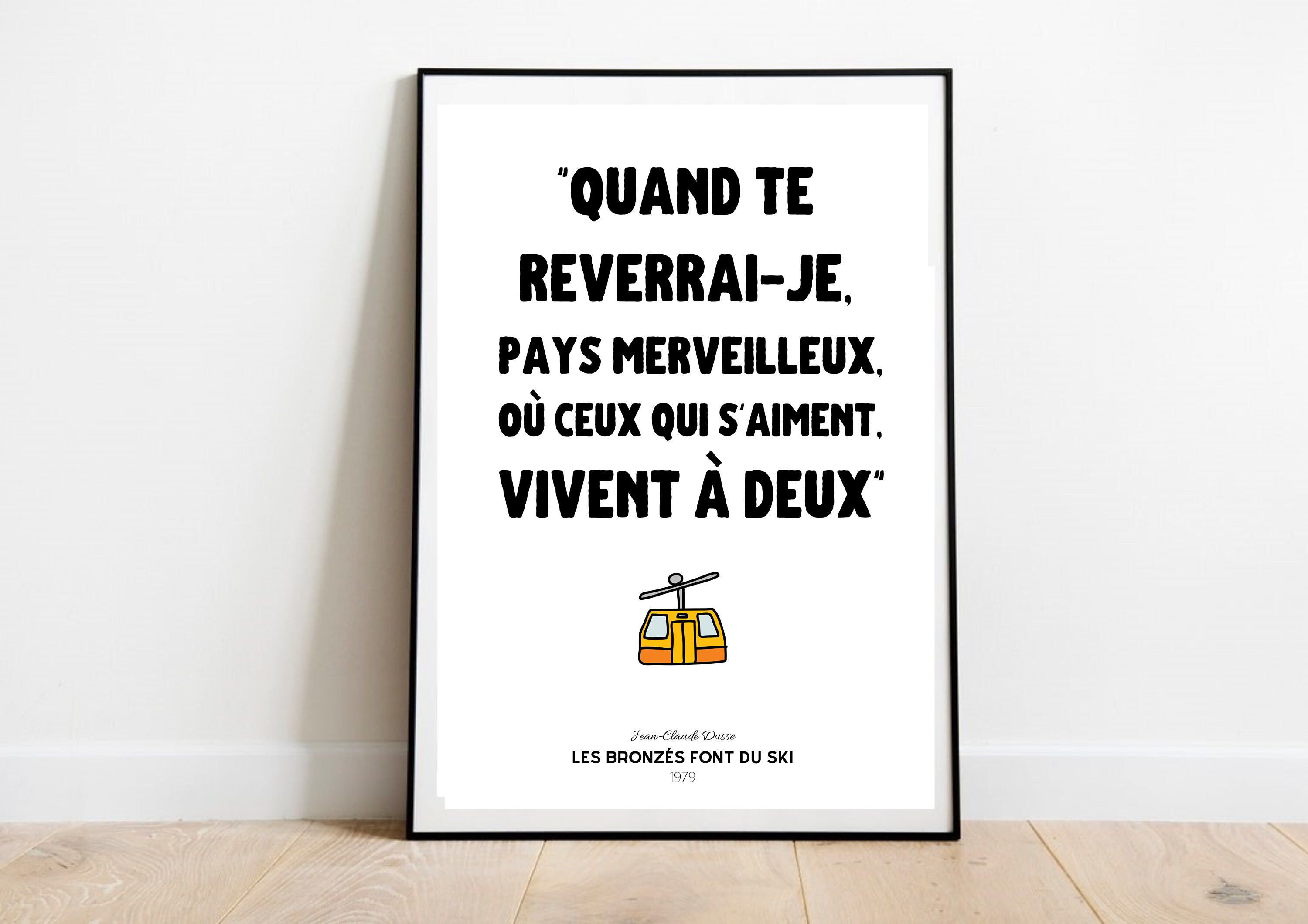 Citations Les Bronzes Font Du Ski Movie fonts - Etsy France