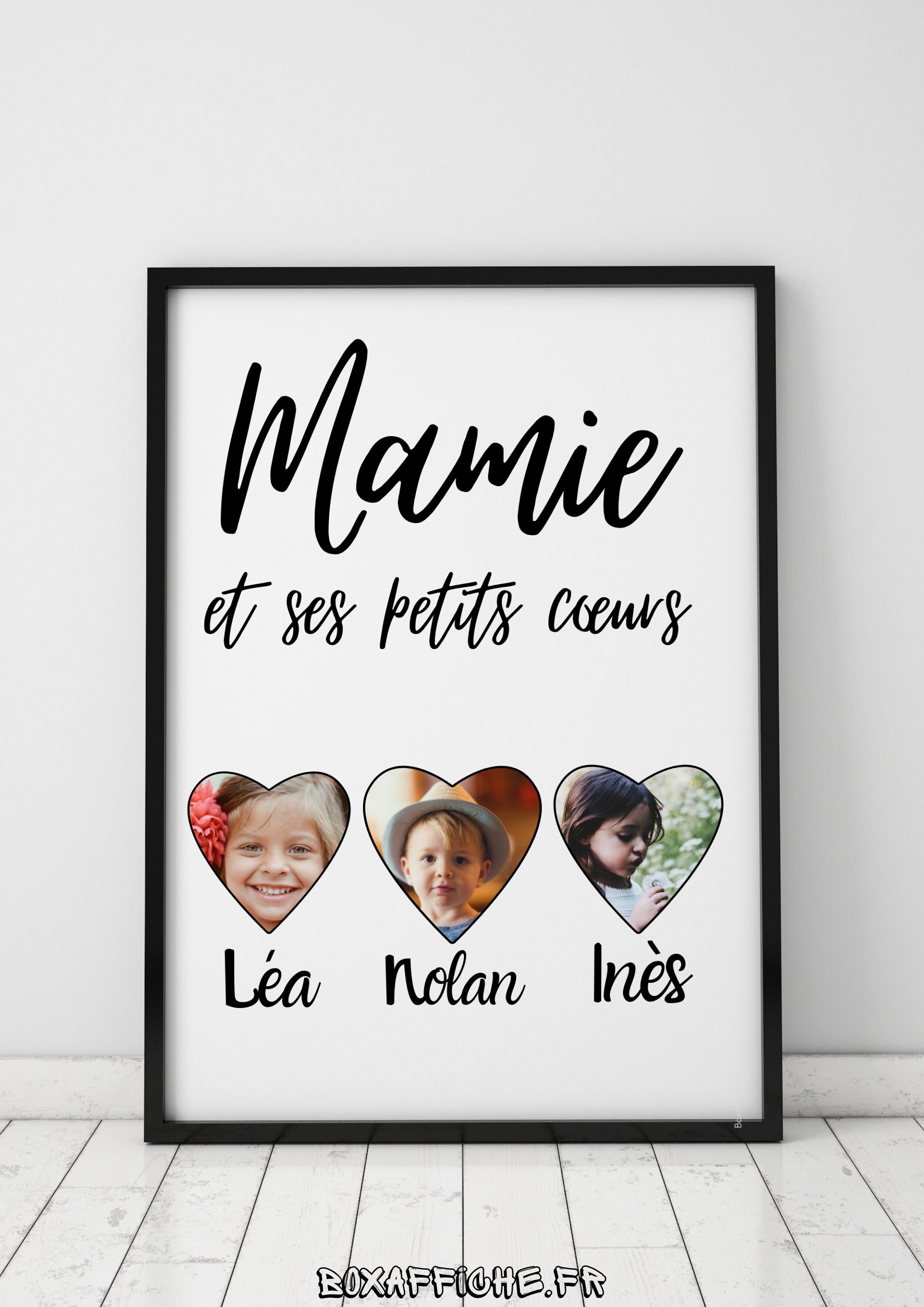 A Personnaliser avec Vos Photos de Famille - avec ou Sans Cadre Envoi Rapide Offert -> Livraison Col