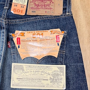 Vintage Levi's 501 jeans - Size W28 L34