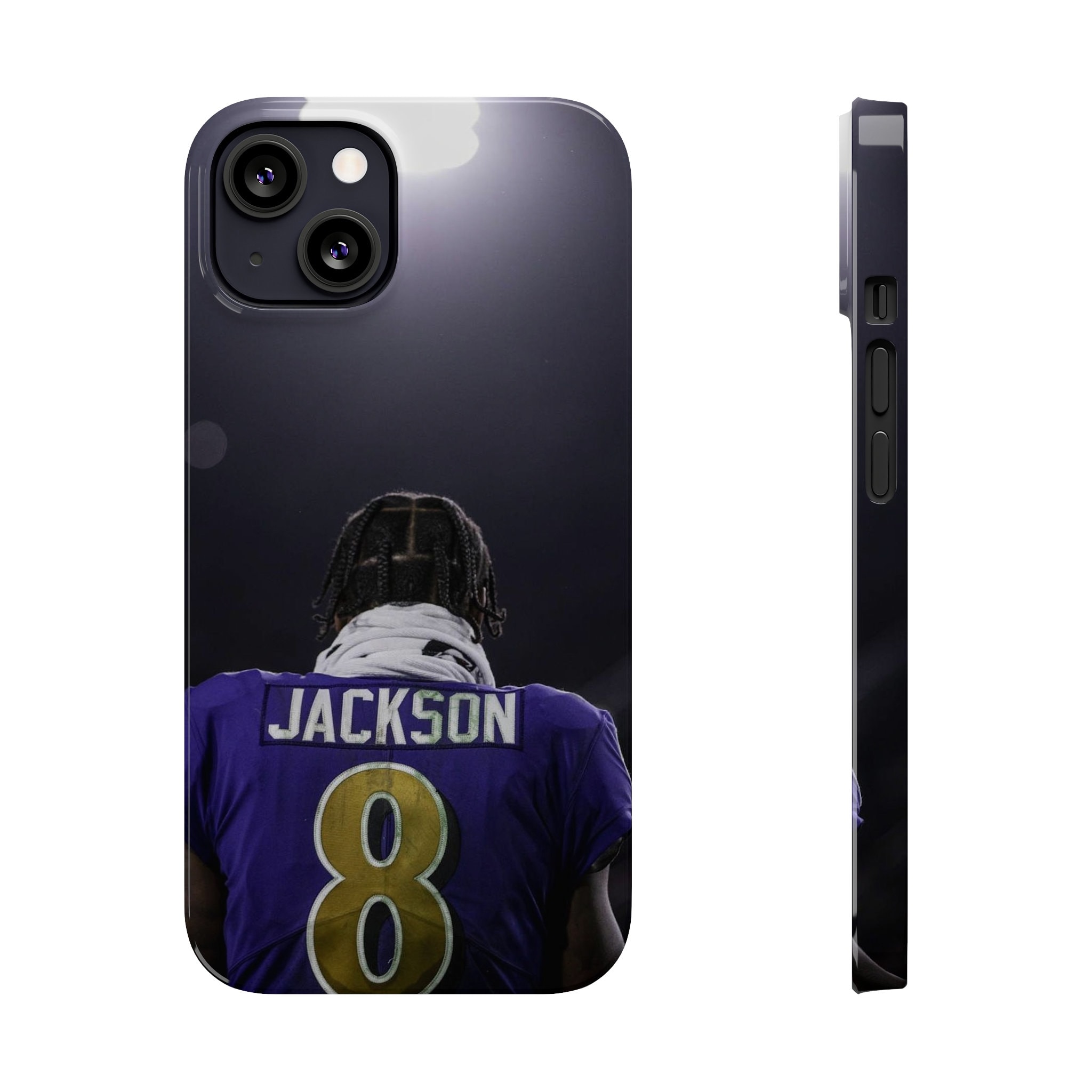 Lamar Jackson iPhone 13 Pro Case by Kerry Banks - Fine Art America