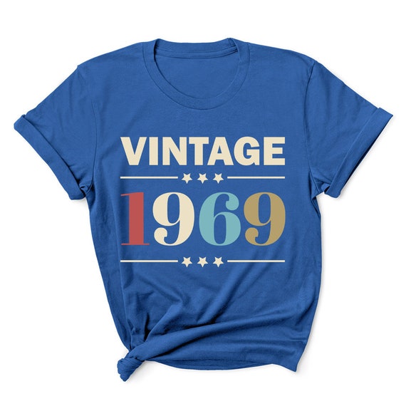 Born in Made In Established in 1969 52nd Birthday T Shirt 52-821 