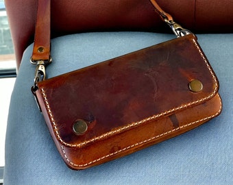 PDF Pattern Leather Retro Hand Bag, Leather Women&#39;s Bag, Leather Digital, Leather DIY, Leather Pattern, Leather Handmade, Template Digital