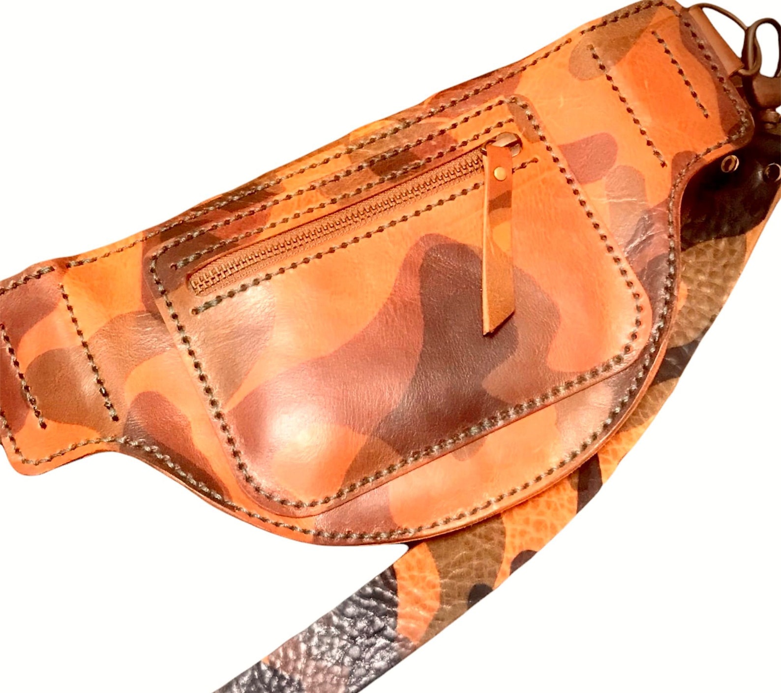 PDF Pattern Leather Cross Bag Waist Bag Pattern Belt Bag Etsy