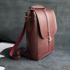 Leather Backpack PDF pattern | Woman Backpack Template | Handmade Leather Backpack Digital Pdf | Woman Bag Template| Diy Backpack