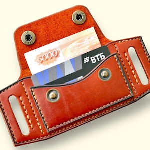 Patrón de cuero en PDF para billetera con cinturón, paquete de patrones de cuero en PDF, plantilla para billetera con cinturón, billetera con cinturón de cuero, PDF para billetera de viaje
