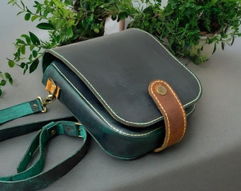 Leather Phone Bag PDF Pattern, Handmade Cellphone Bag Template (Digital Download)