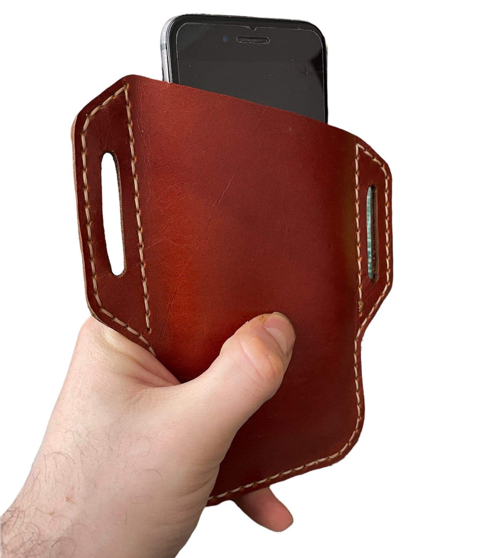 PDF Pattern Leather Phone Holster Handmade Leather Leather Etsy
