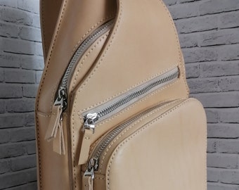 PDF Pattern Leather Bag - PDF Template leather Sling Bag - Pdf Download - Leather bag - Sling bag - Leather backpack