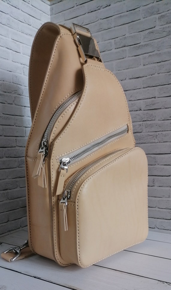 Leather Sling Bag PDF Pattern – A4 Template (Digital Download)