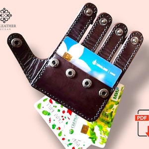 PDF Pattern Business Card Wallet / Kartenhalter PDF Muster / Simple Wallet