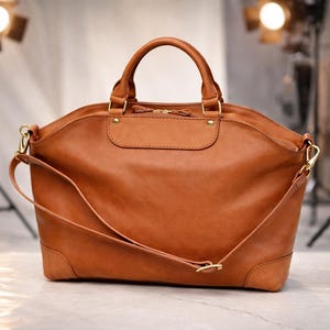 Lederhandtasche PDF Schnittmuster, Damentasche (A4)