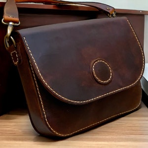 Modèle PDF de sac à main rétro en cuir, sac en cuir pour femme, cuir numérique, cuir à faire soi-même, modèle en cuir, cuir fait main, modèle numérique