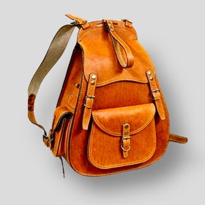 Leder Rucksack PDF Schnitt | Frau Rucksack Vorlage | Handgemachte Leder Rucksack Digital Pdf | Frau Taschen Vorlage | Selbstgemachter Rucksack