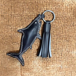 Leather Shark Keychain Pattern – Key Fob Template (PDF Pattern)