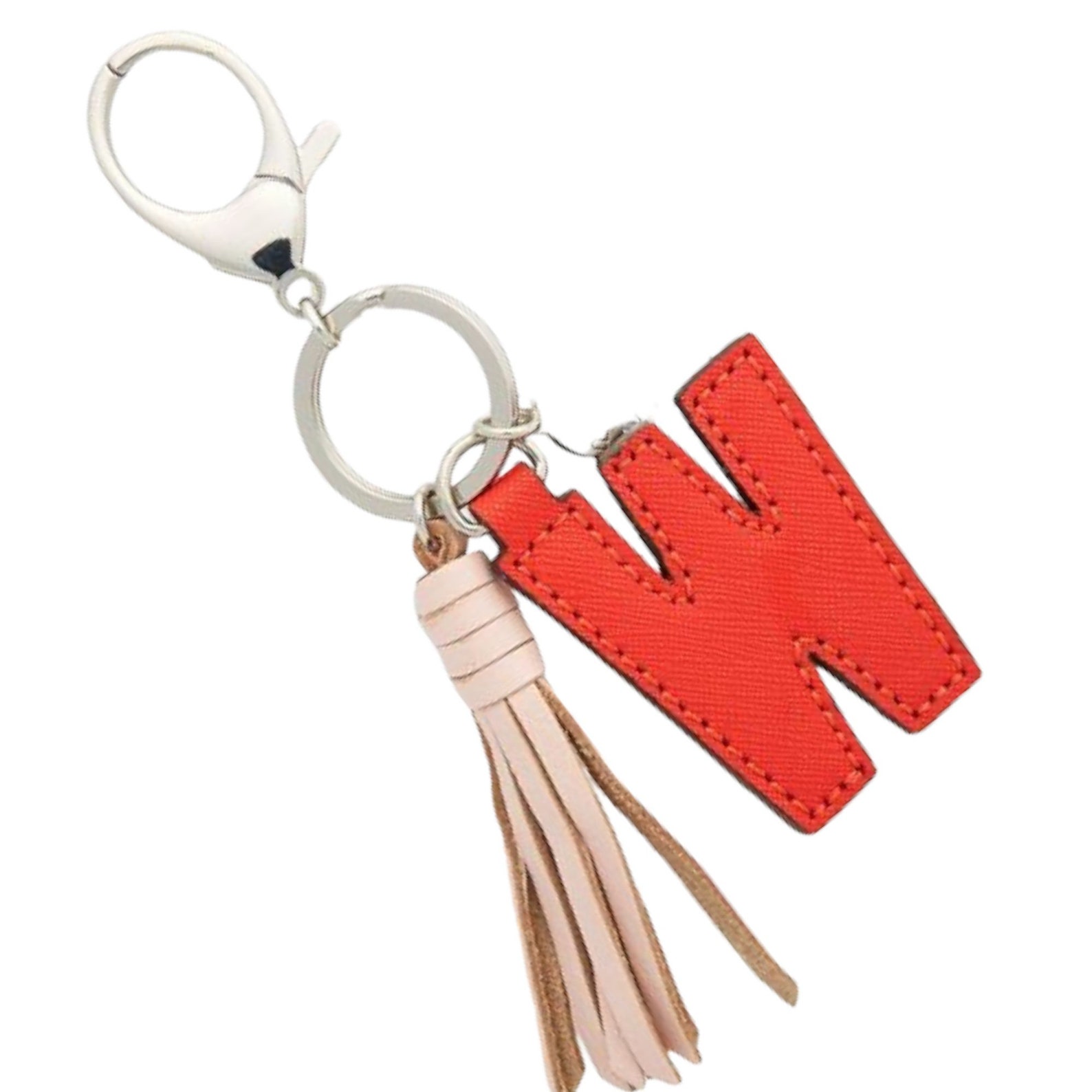 Leather Keychain PDF Pattern - Initial Key Fob Template (A4) - Etsy