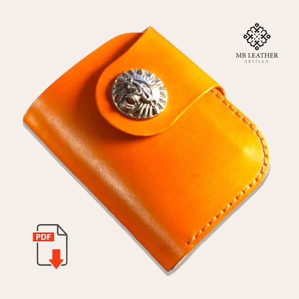 Snap Wallet Pattern Etsy