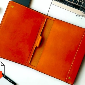 Leder Small Business Organizer Muster - Organizer Template - Reise Brieftasche Muster - Leder Notebook Hülle