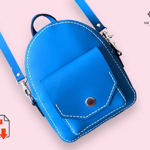 Modèle PDF de sac à main en cuir, sac en cuir pour femme, cuir numérique, cuir à faire soi-même, modèle en cuir, cuir fait main, modèle numérique