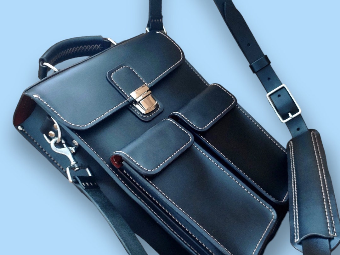 PDF Pattern Leather Messenger Bag Man Messenger Bag Woman Messenger Bag