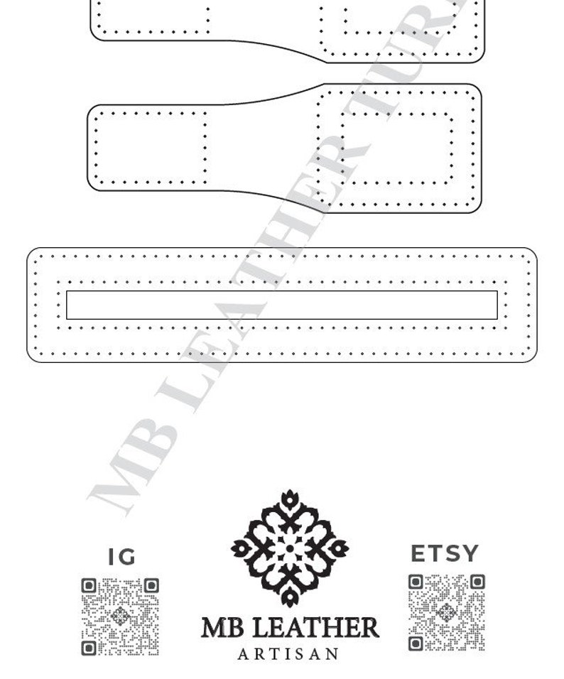 PDF Pattern Leather Messenger Bag Shoulder bag Casual Bag Pattern Leather Crossbody Template Diy Bag, steampunk bag pattern image 7