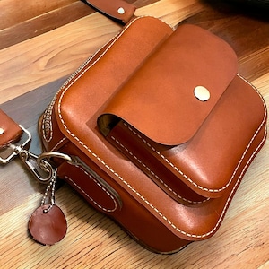 PDF Schnittmuster Leder Messenger Tasche | Umhängetasche | Lässige Taschenmuster | Leder Crossbody Vorlage | Tasche selber machen, Steampunk Tasche Muster