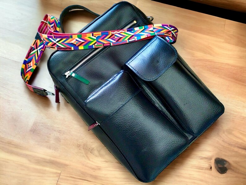 Leather Messenger Bag PDF Pattern | DIY Briefcase Template (A4) - Etsy