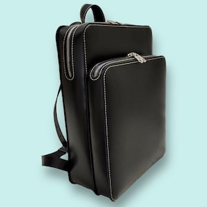 Leder Rucksack PDF Schnitt | Frau Rucksack Vorlage | Handgemachte Leder Rucksack Digital Pdf | Frau Taschen Vorlage | Selbstgemachter Rucksack