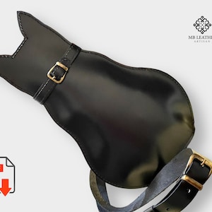 PDF Schnittmuster Leder Handtasche , Leder Damentasche, Leder Digital , Leder DIY, Leder Schnittmuster, Leder Handmade, Vorlage Digital