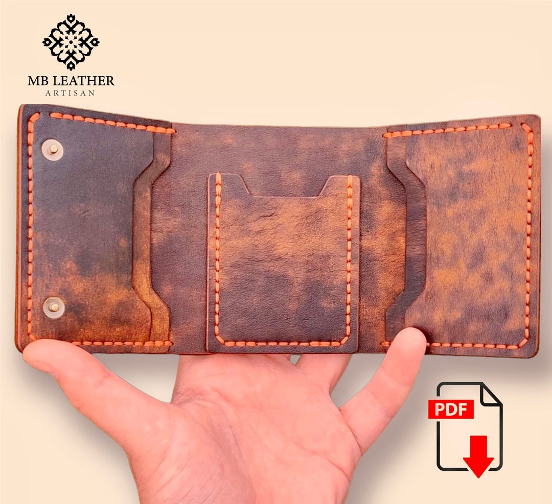 PDF Template Leather Wallet Pattern Leather DIY Pdf Download Wallet PDF Template Leather Wallet Pattern Leather DIY Pdf Download Wallet