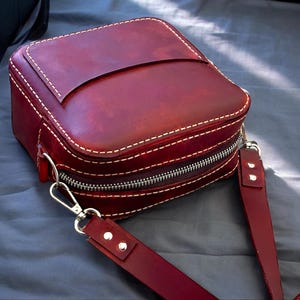 PDF Schnittmuster Leder Retro Handtasche , Leder Damentasche, Leder Digital , Leder DIY, Leder Schnittmuster, Leder Handmade, Vorlage Digital