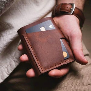 Modèle PDF pour carte de visite porte-cartes / Porte-cartes PDF Modèle / Portefeuille simple