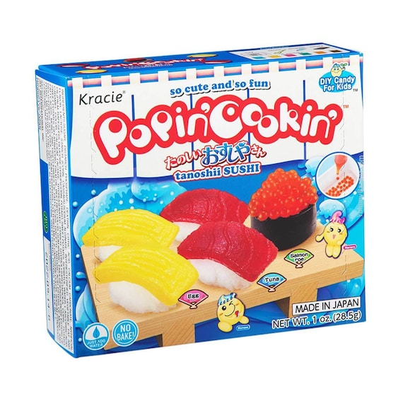 Japanese Kracie Popin Cooking DIY Candy Kits bento Box, Ice Cream, Donut,  Ramen, Hamburger No Bake Just Add Water english Instructions 