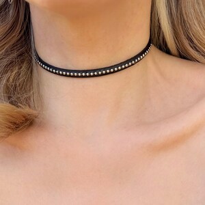 Gotische choker voor haar Gelaagde kettingset Punk ketting voor hem leren choker ketting voor heren alt-ketting