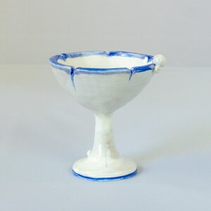 Bol de helado de cerámica hecho a mano / Bols de cerámica artesanal / Juego de bols / Taza de leche / Cerámica única hecha a mano / Utensilios de cocina coloridos / Dos bols