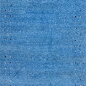 Solid color handloom with border ! light blue color ! 100% woolen Hand tufted Rug Designer Wool Soft Area Rug handmade rug for living room