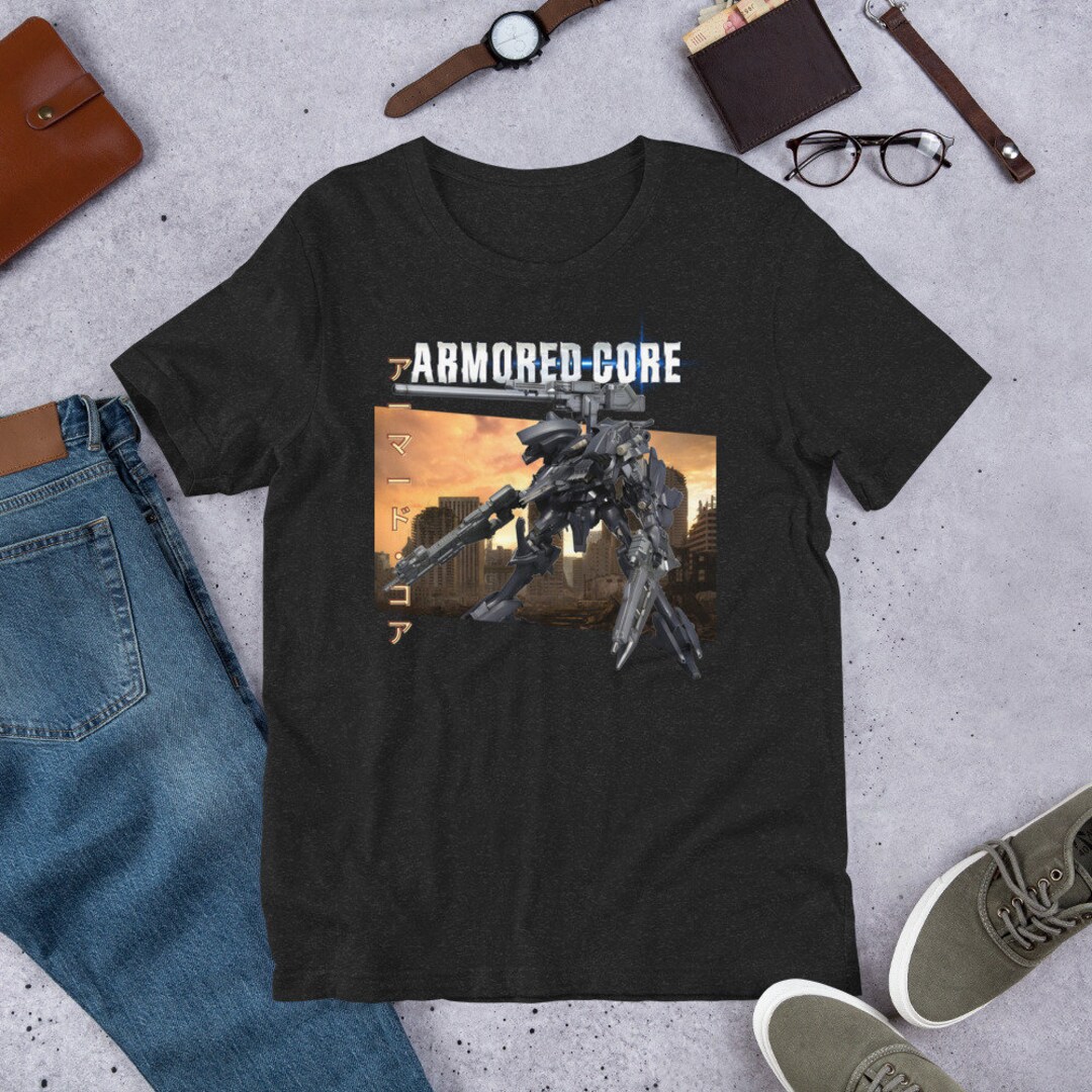 Armored Core T-shirt - Ultimate Mech Enthusiast Wear - Mech Enthusiast ...