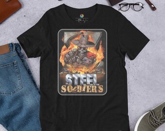 Shirt - Z Steel Soldiers, Retro, Vintage Video Game. Classic Sierra. Old games. Nostalgia Gaming. Game Merch, gamer gift.