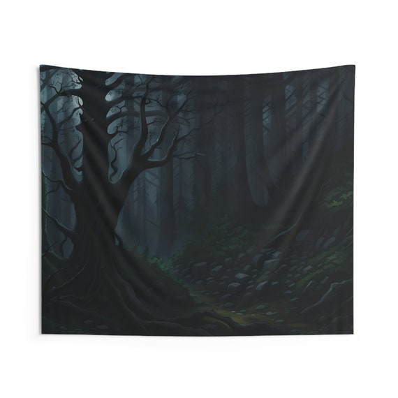 Dark forest tapestry sale