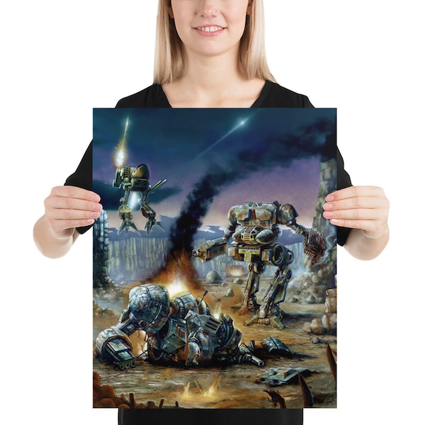 Battletech Mwo Poster - Etsy