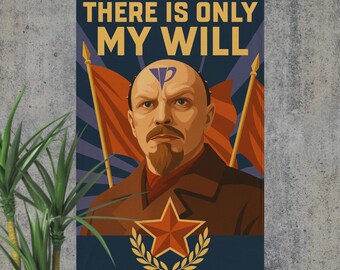 Yuris Revenge Flag - Red Alert 2 Banner - Retro RTS Strategy Game - War RTS Factions, Classic PC Gamer Gift